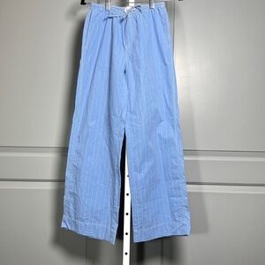 BDG Blue with white striped wide leg pants SZ XS